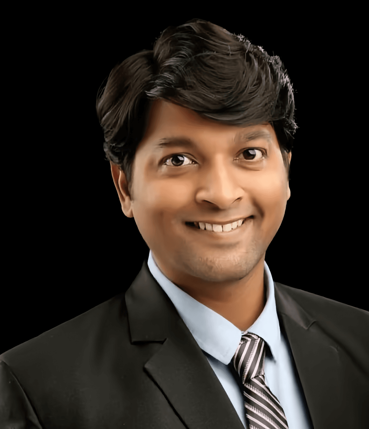 Professional Portrait of Sravan Rekandar, The CTO of Drishya AI